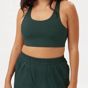 NWOT | Girlfriend Collective | Simone High Support Bra | Moss green | Medium